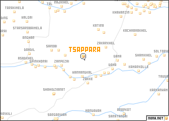 map of Tsappara