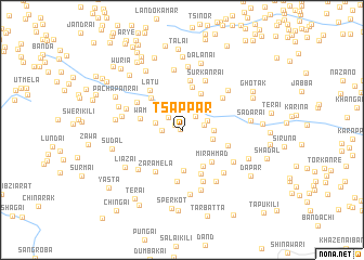 map of Tsappar