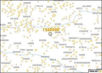 map of Tsappar