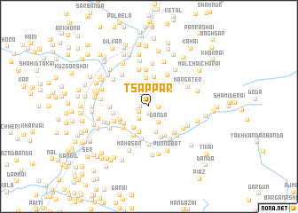 map of Tsappar