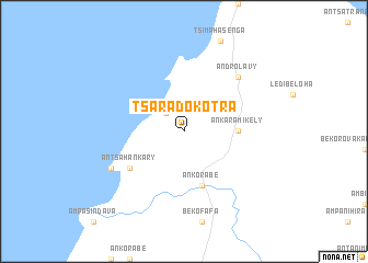 map of Tsaradokotra