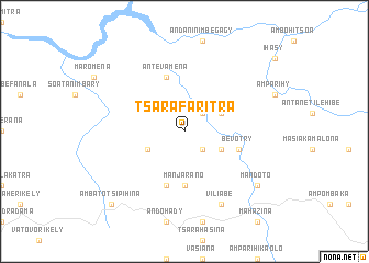 map of Tsarafaritra