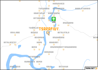 map of Tsarafidy