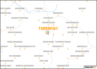 map of Tsarafidy