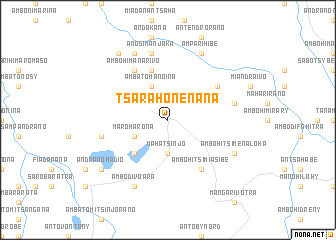 map of Tsarahonenana