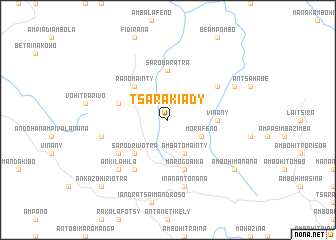 map of Tsarakiady