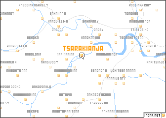 map of Tsarakianja
