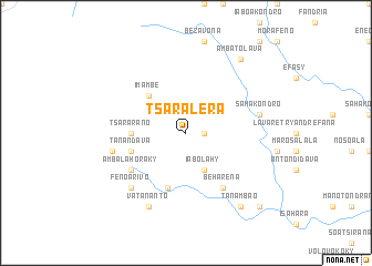 map of Tsaralera