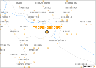 map of Tsaramandroso