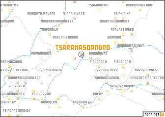 map of Tsaramasoandro