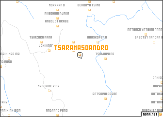 map of Tsaramasoandro