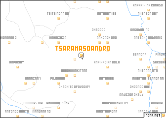 map of Tsaramasoandro