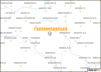 map of Tsaramasoandro