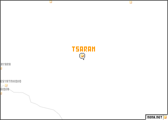 map of Tsaram
