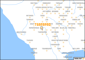 map of Tsarapao