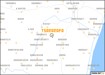 map of Tsararafa