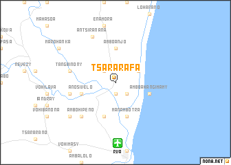 map of Tsararafa