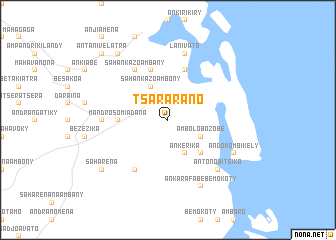 map of Tsararano