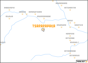 map of Tsararapaka