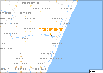 map of Tsarasambo