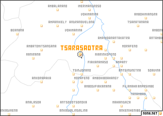 map of Tsarasaotra