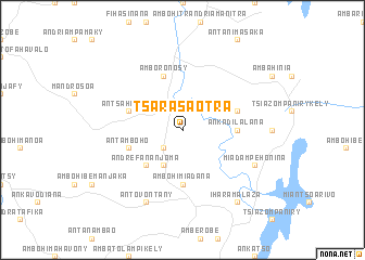 map of Tsarasaotra