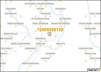 map of Tsarasaotra