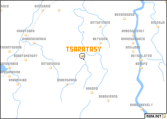 map of Tsaratasy