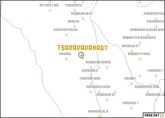 map of Tsaravavahady