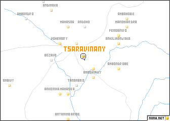 map of Tsaravinany