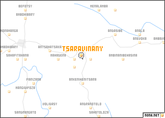 map of Tsaravinany