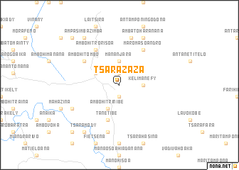 map of Tsarazaza