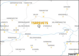 map of Tsarevets