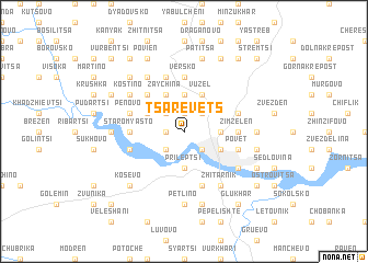 map of Tsarevets