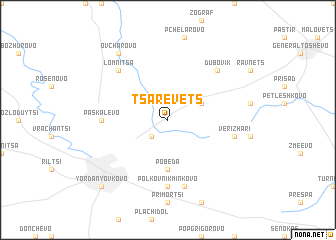 map of Tsarevets