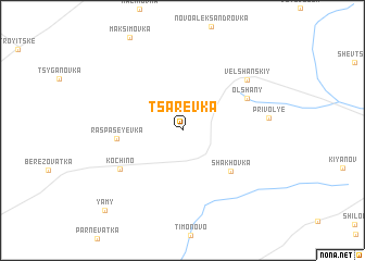 map of Tsarevka