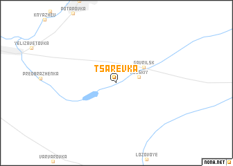 map of Tsarëvka