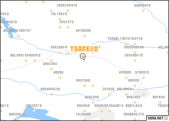 map of Tsarëvo