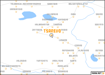 map of Tsarëvo