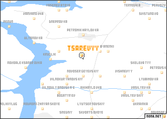 map of Tsarëvyy