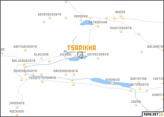 map of Tsarikha