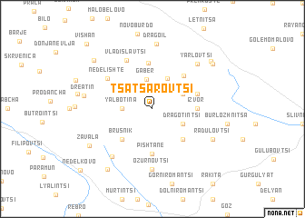 map of Tsatsarovtsi