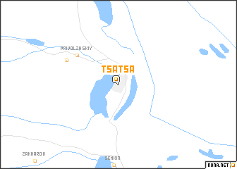 map of Tsatsa