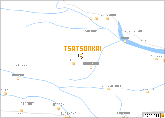 map of Tsatsonkai