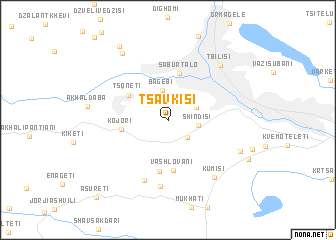 map of Tsavkisi