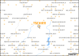 map of Tschirn