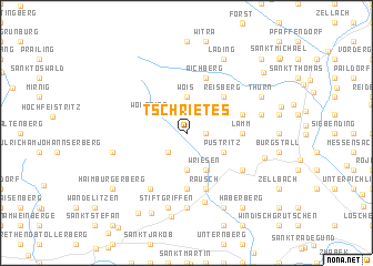 map of Tschrietes