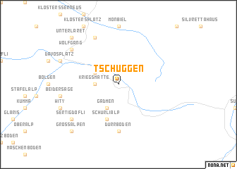 map of Tschuggen