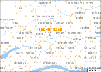 map of Tschwarzen