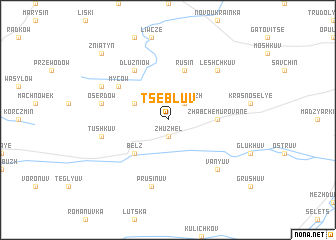 map of Tsebluv